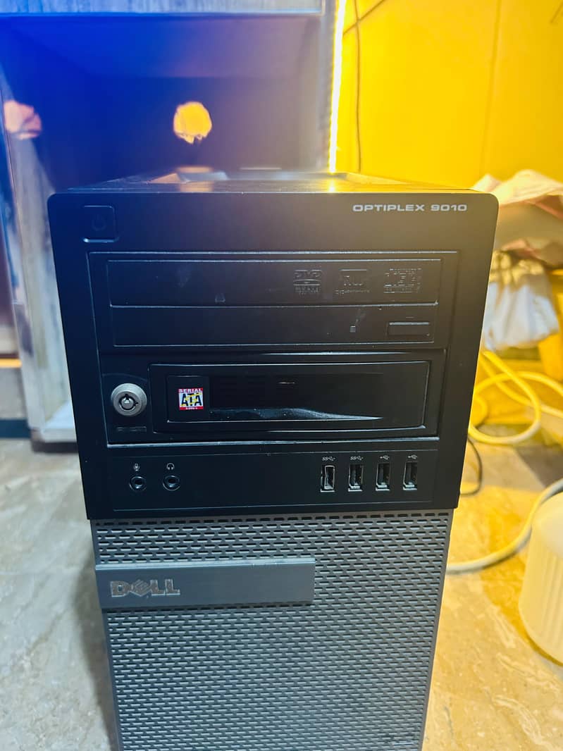 Dell OptiPlex 9010 Mini Tower i-5-3470 8GB ram 2Tb Hard Drive 256 SSD ...