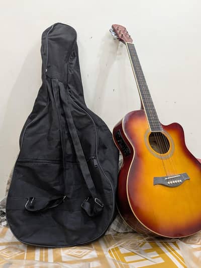 semi acoustic guitar