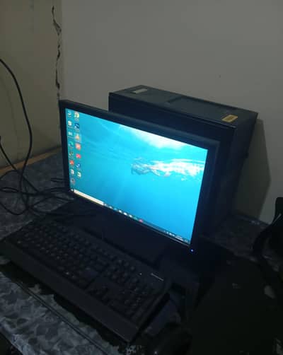 CPU+LCD+keyboard+mouse= full set