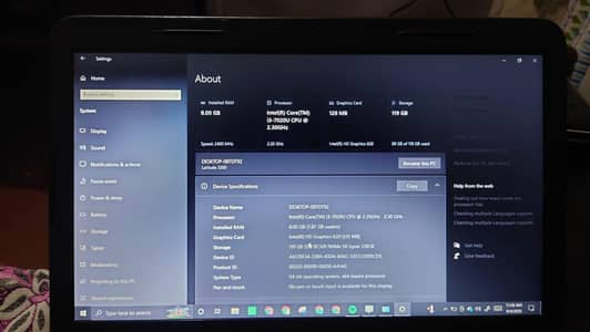 Dell latitude 3300 i3 7th generation
