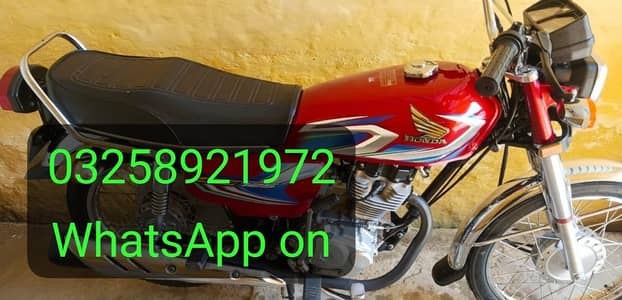 Honda 125 CG bike all document clear