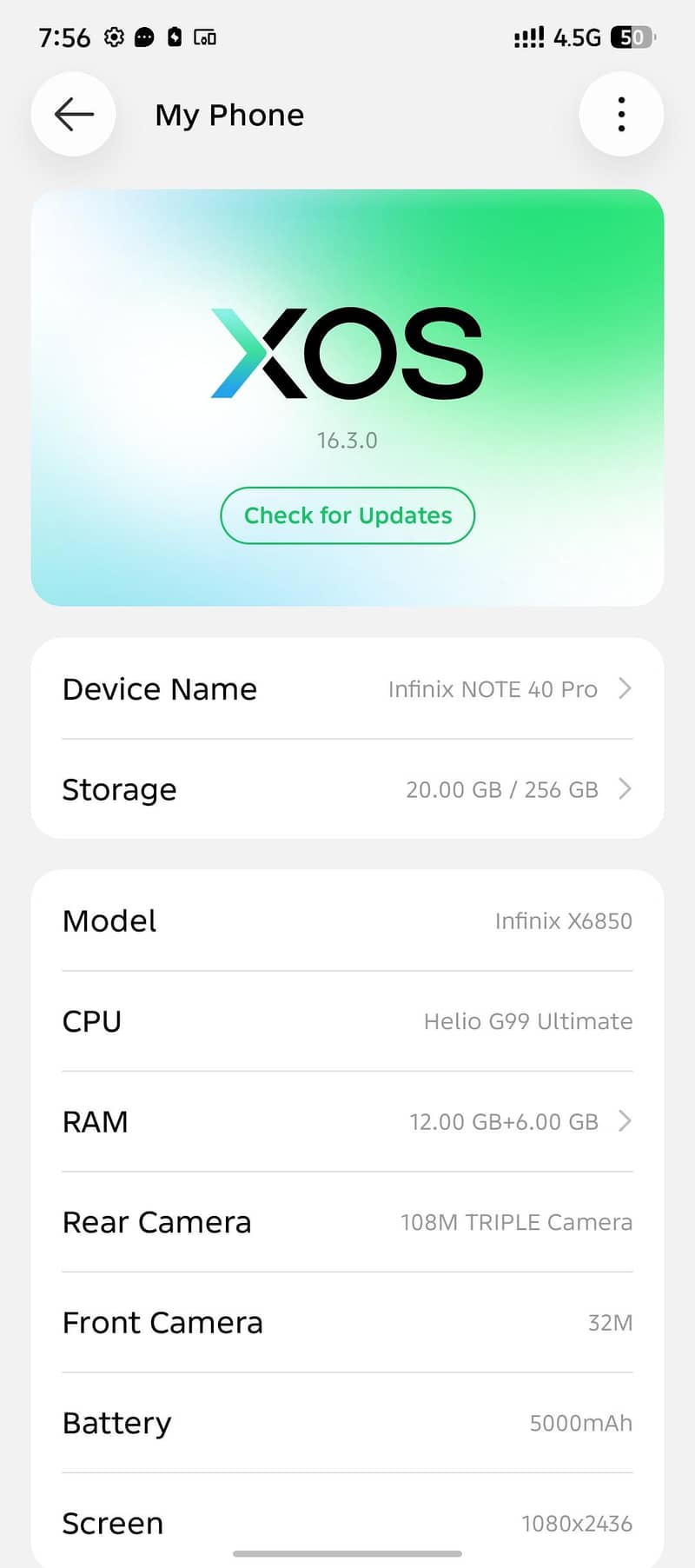 Infinix 6
