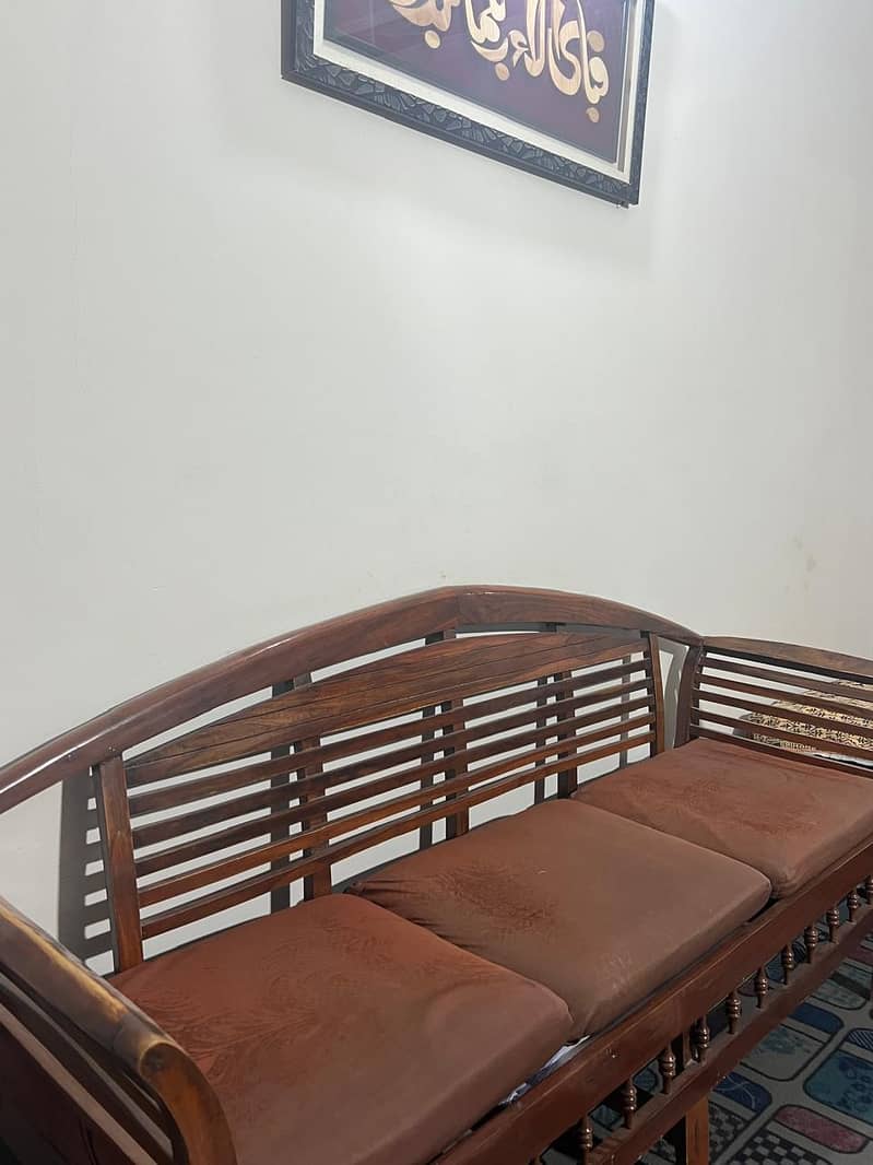 wooden sofa set 1