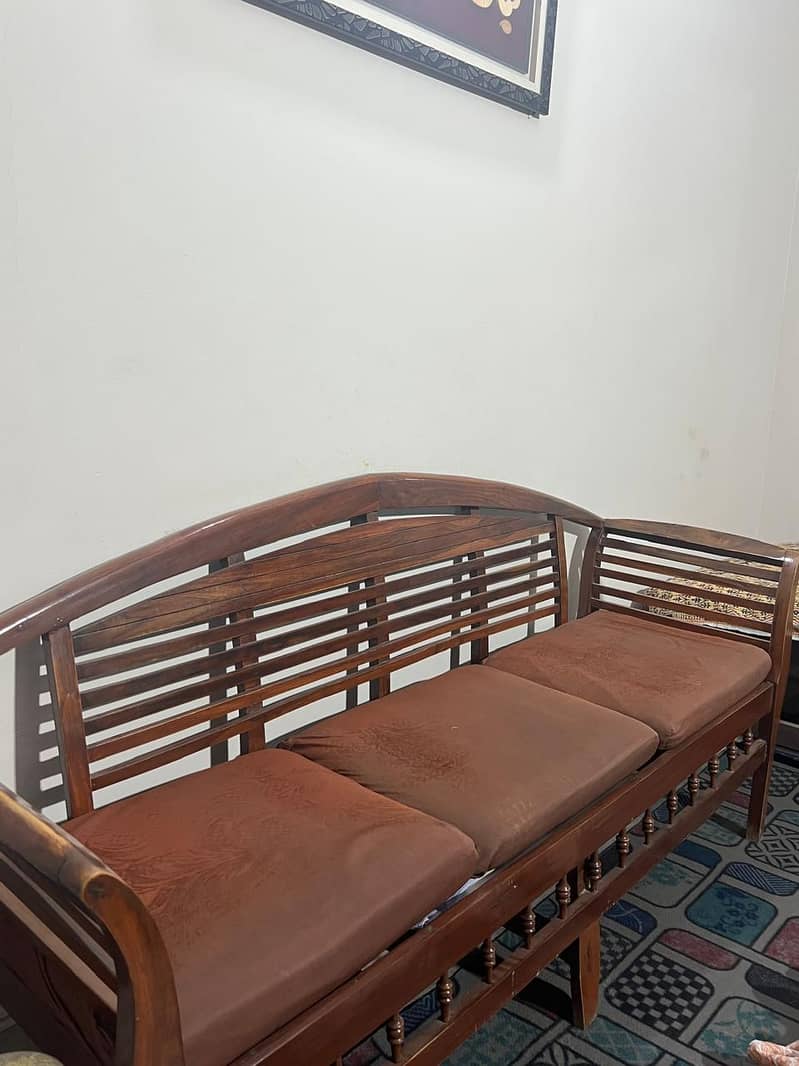wooden sofa set 2