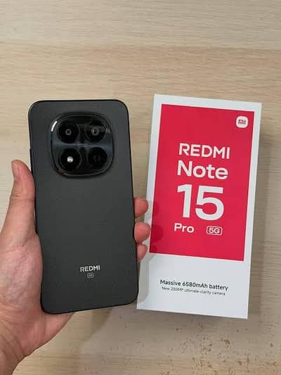Xiaomi Redmi Note 15 Pro, 8+8 GB, 256 GB, 8 Months Warranty, 10/10