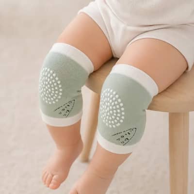 Baby Crawling Anti-Slip Knee Protector, Leg Warmers Kids Knee pads, A