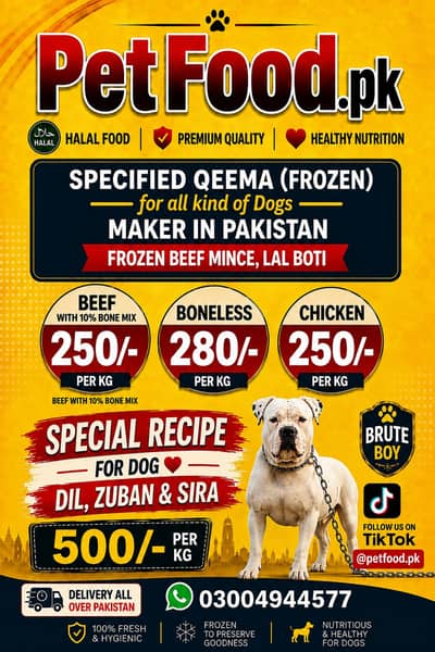 Premium Raw Dog Food – Fresh, Natural & Healthy food For Dogs