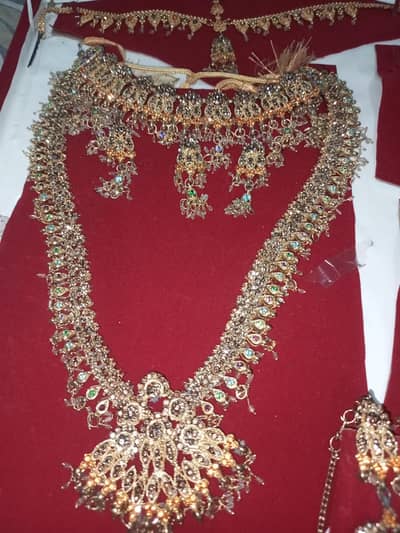 one time used bridal set