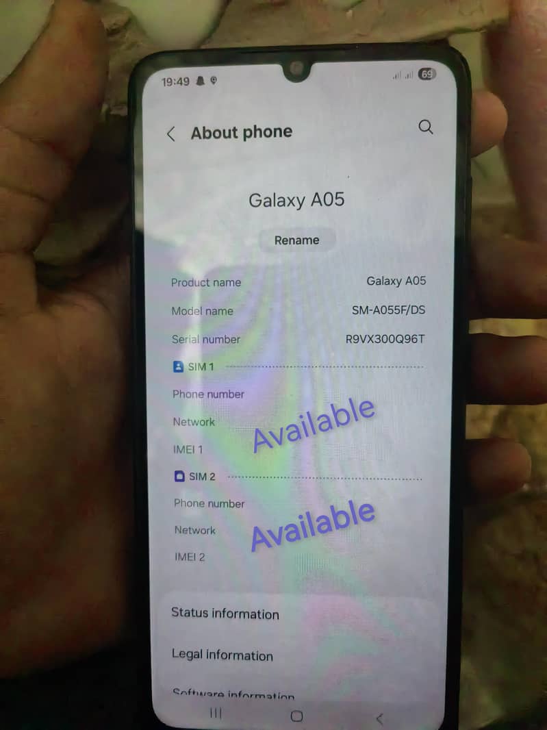 Samsung Mobile A05 1
