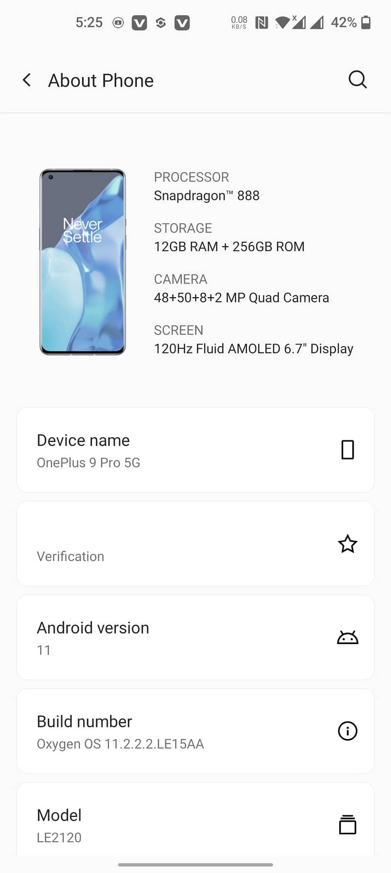 One Plus 9 Pro 2