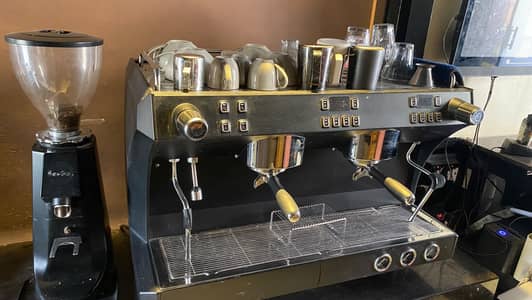 Coffee Machine , Grinder & Milk Shaker