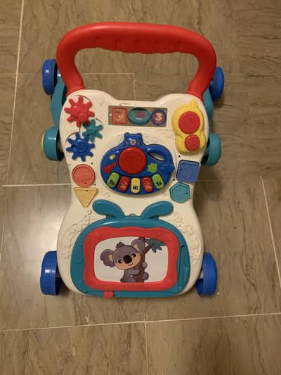 Baby walker for sale only 1 month used