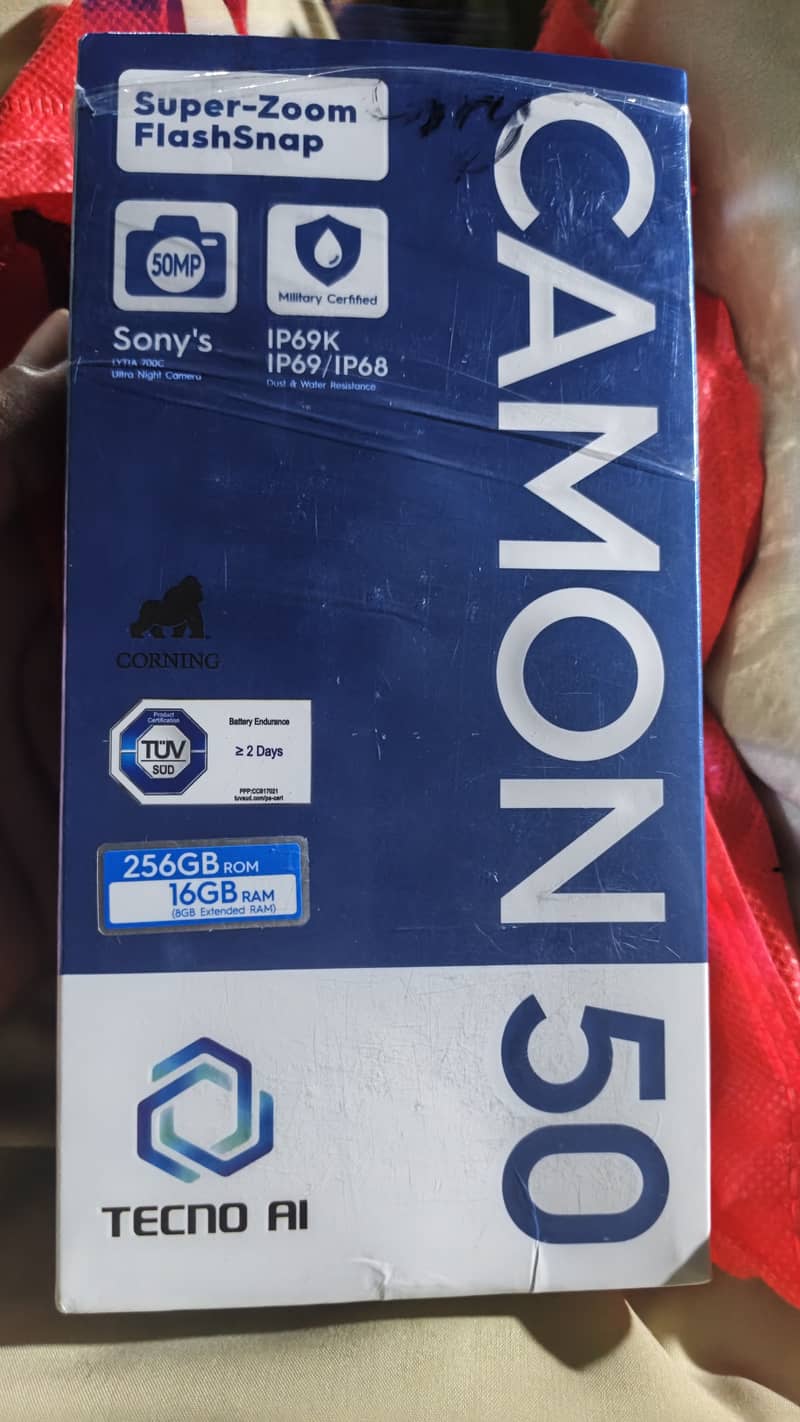 Tecno camon 50 0