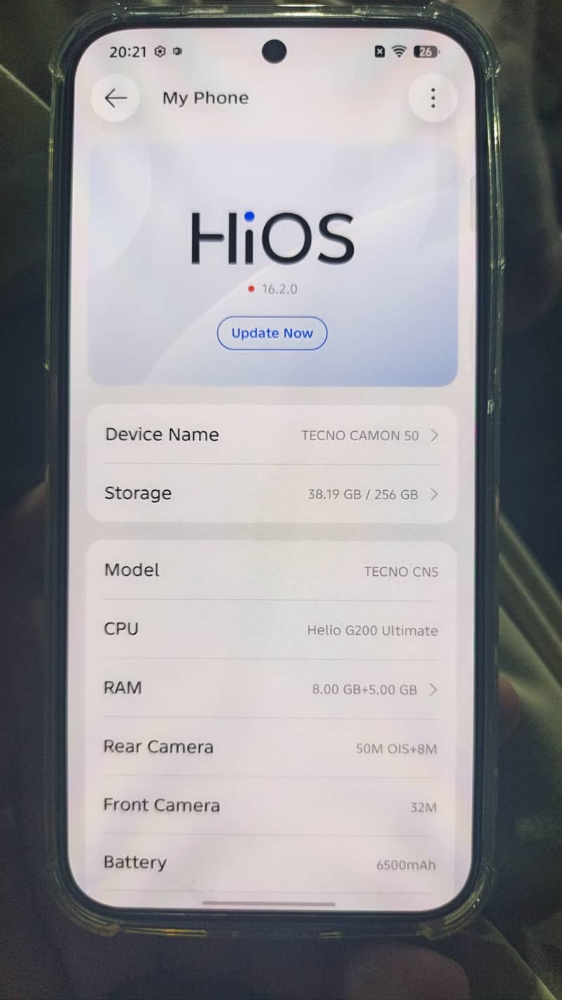 Tecno camon 50 3