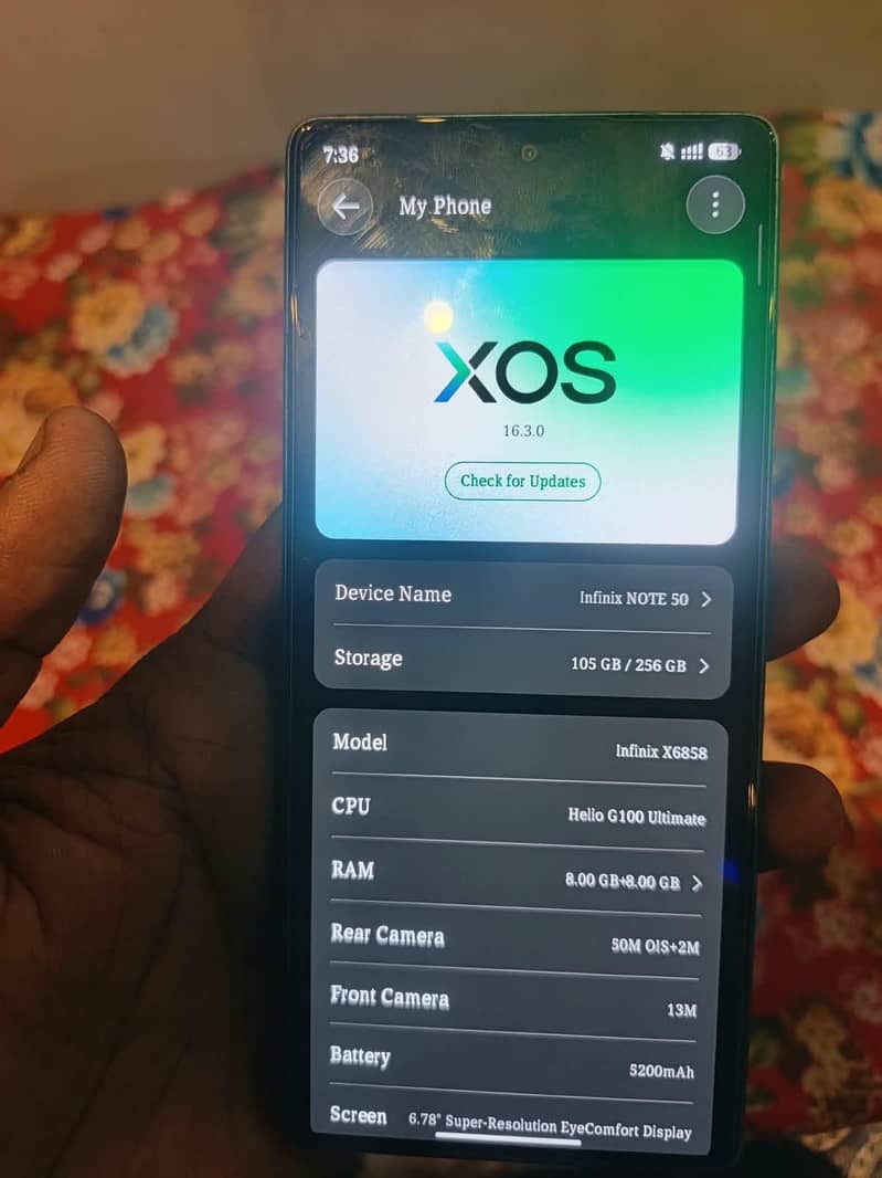Infinix Note 50 6