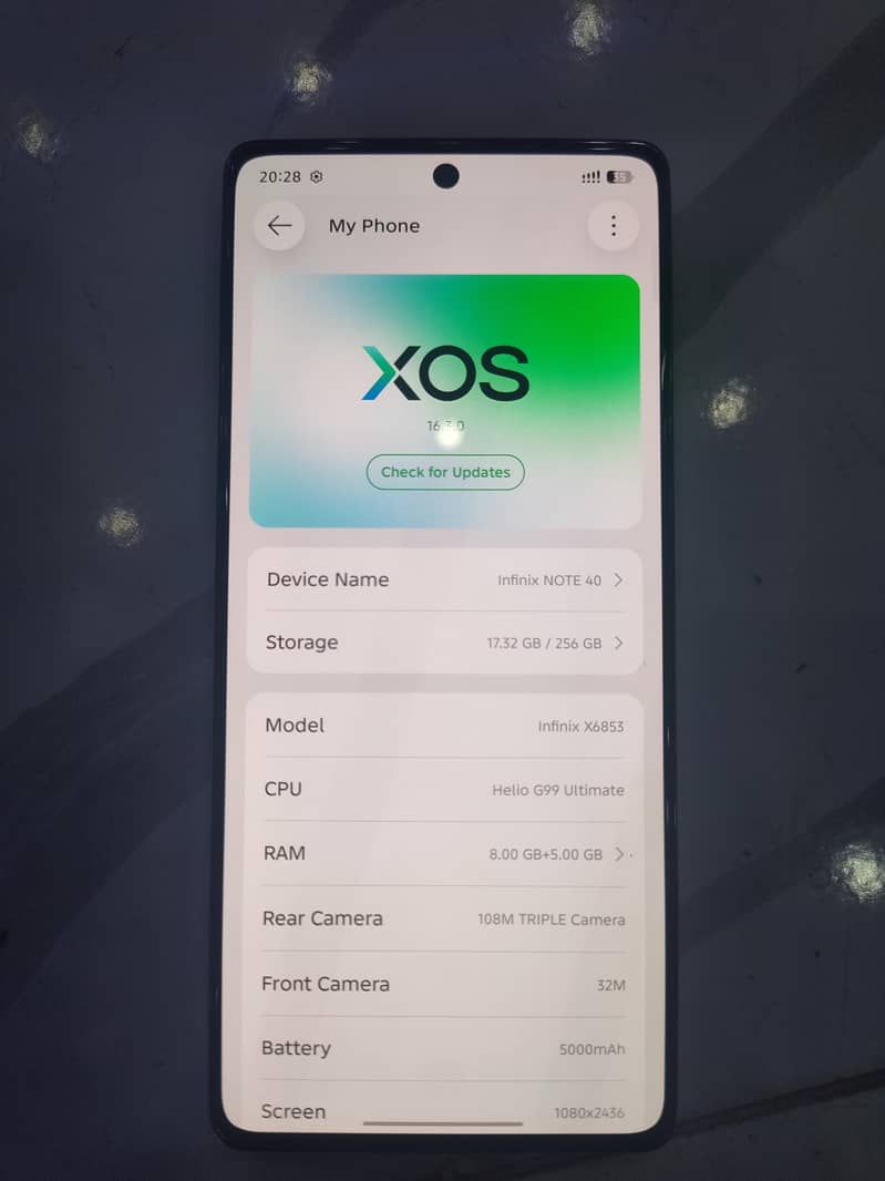 INFINIX NOTE 40 2