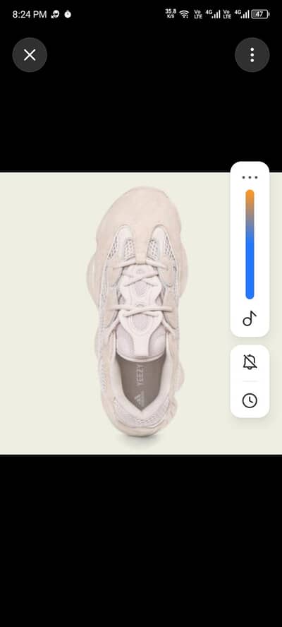 Adidas Yeezy 500 Blush – Size UK 8