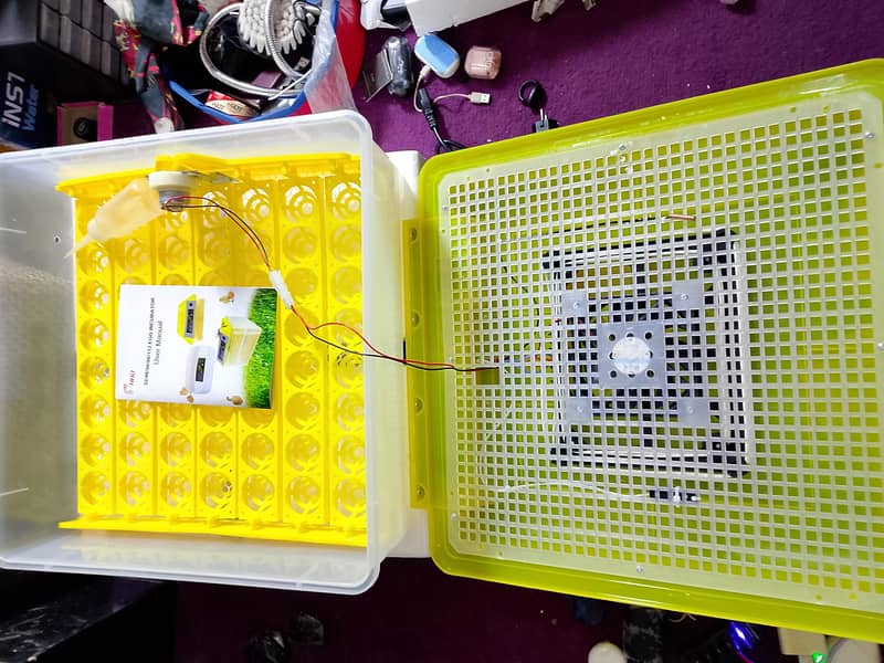 HHD automatic digital egg incubator box, 6