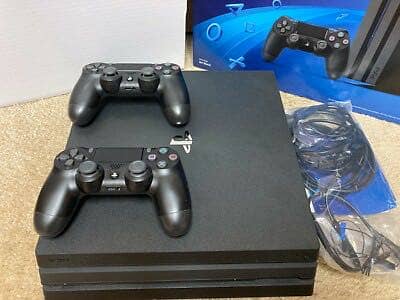 PS4 pro 1TB 0