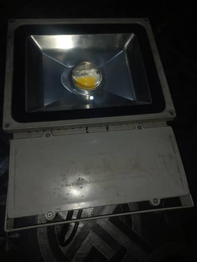 high-power outdoor LED flood light.  100 w