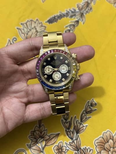 rolex rainbow dial