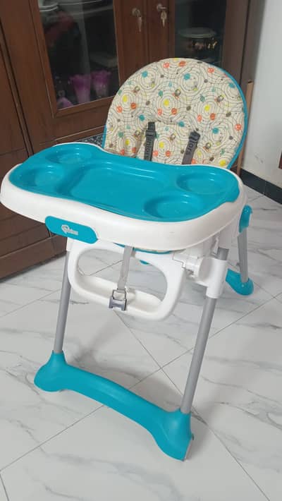 Tinnies Baby High Chair Blue
