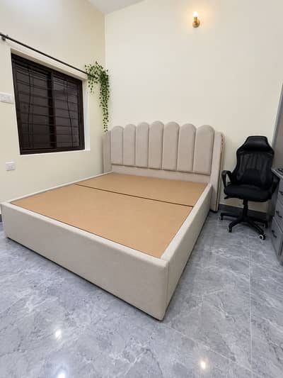Bed for Sale – Good Condition king bed with side tables