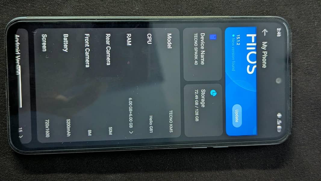 TECNO SPARK 40 6