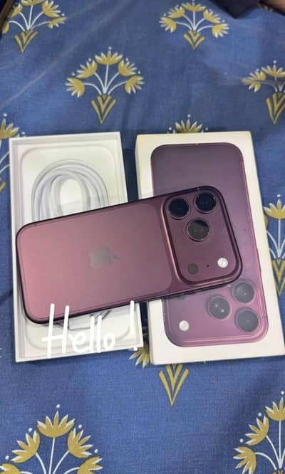 Apple iPhone 18 Pro Factory unlock Just box open physical sim