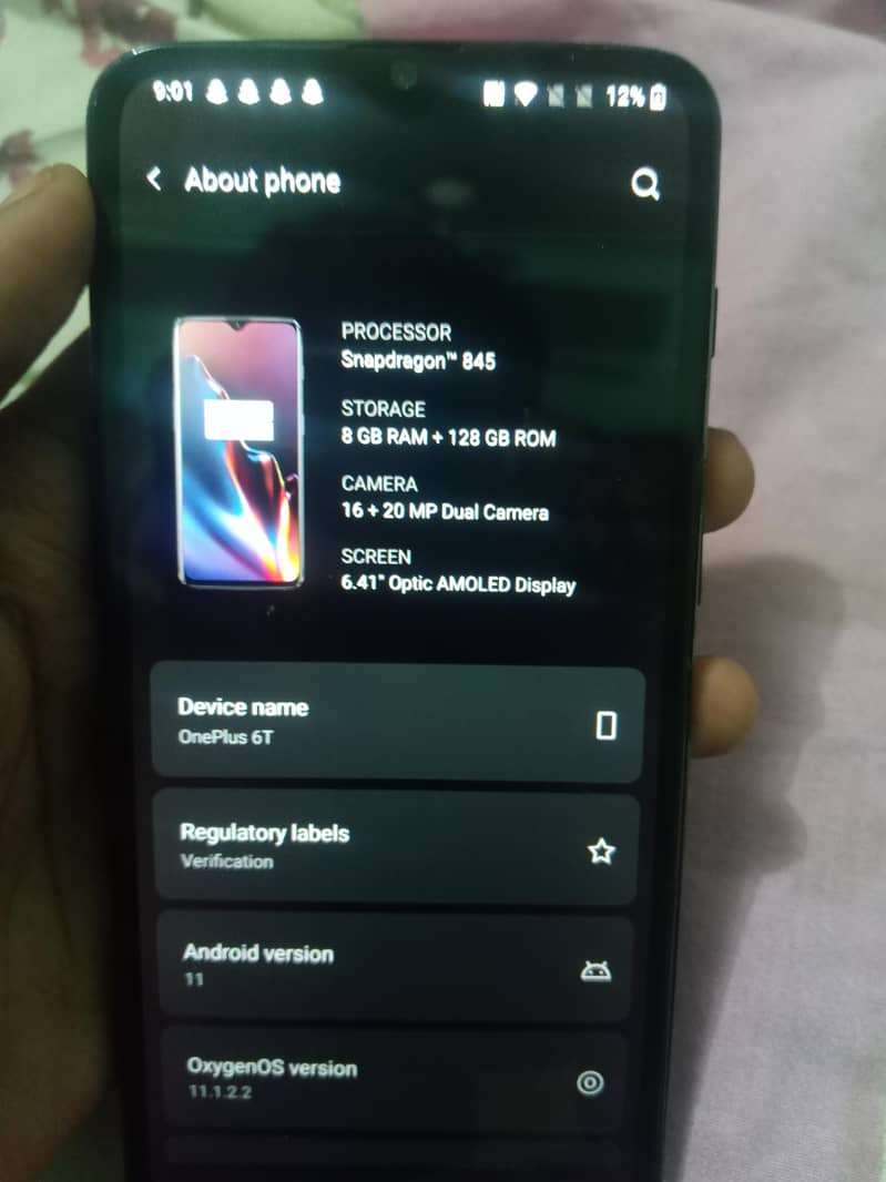 One Plus 6T 4