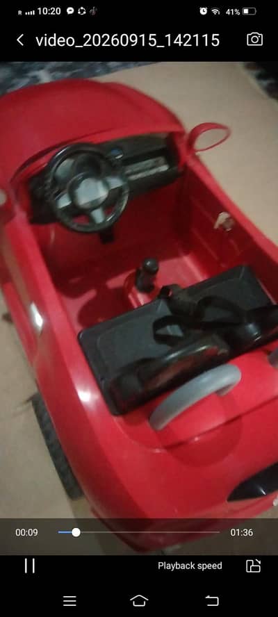 Drivable kids car