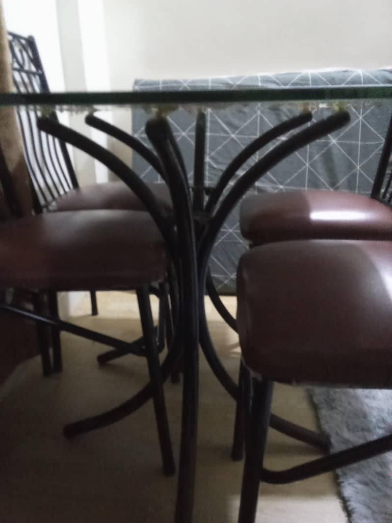 Dining table with chairs 8
