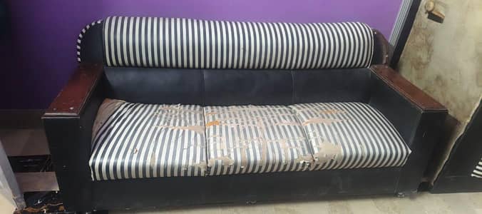 3 Seater Sofa Set for Sale – 3 Sofas, Used Condition, Reasonable Price