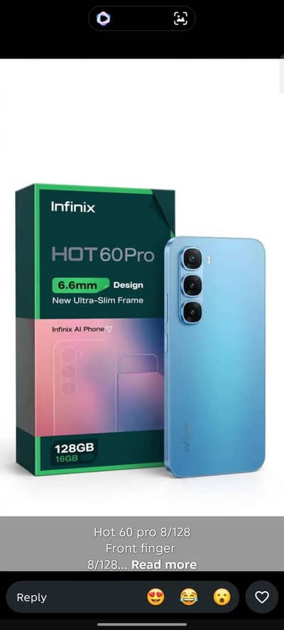 Infinix hot 60 pro Brand New