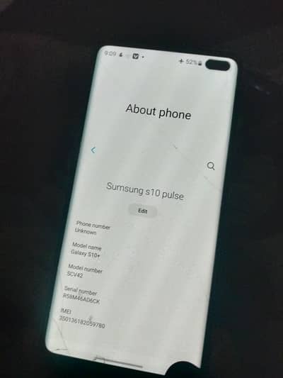 Samsung Mobile S10 Plus