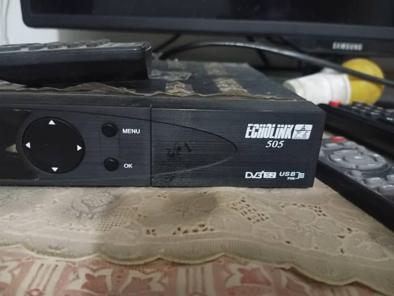 Dish and digital receiver 1