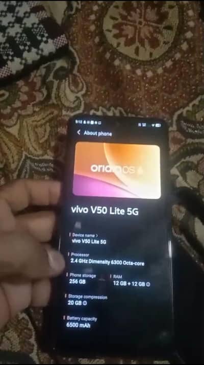 Vivo V50 Lite 12+12/256