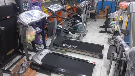 automatic treadmill electric exercise running walk machine jogging gym