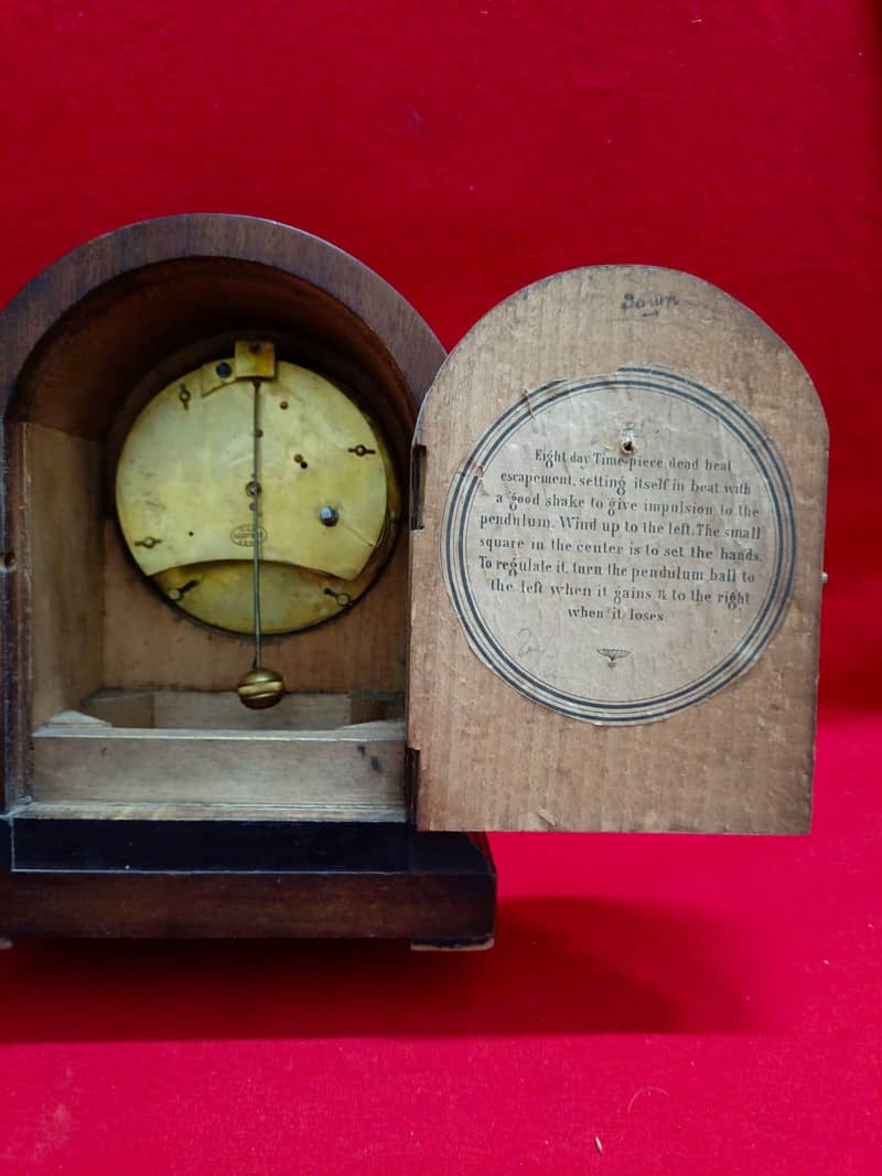 Vintage Table clock 8
