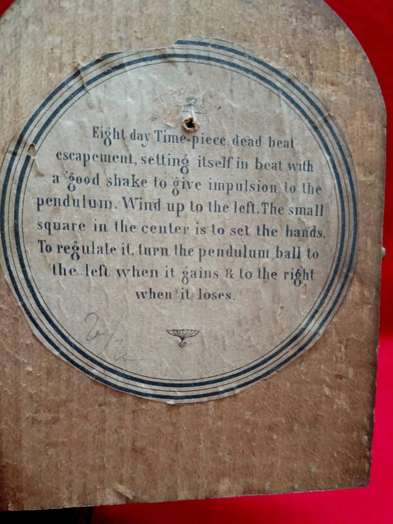 Vintage Table clock 11