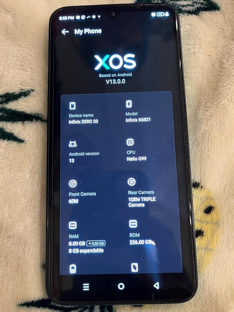 infinix zero 20 5