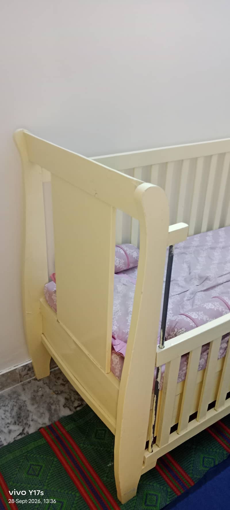 Pure wood cot 1