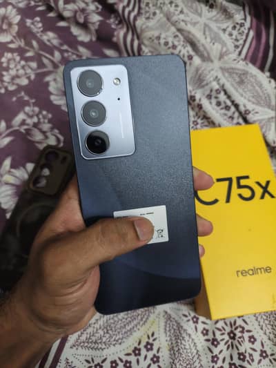 Realme C75x 6gb 128gb mint condition official pta approved