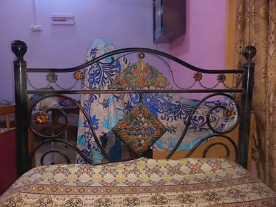 Iron Bed with Mattress for sale