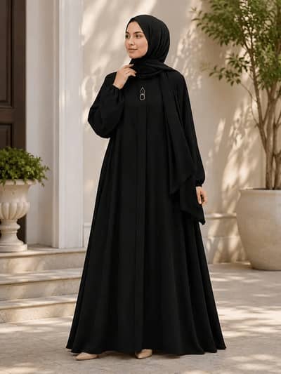 Plain Classic Abaya