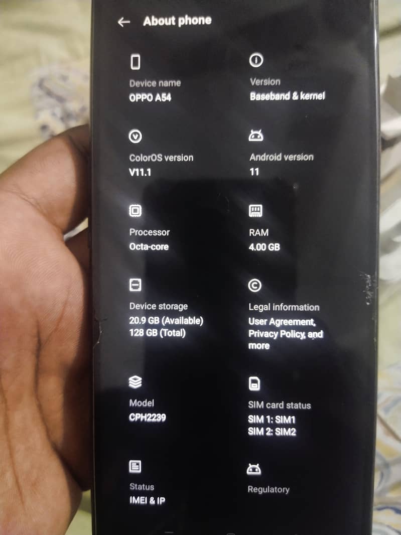 OPPO A54 7