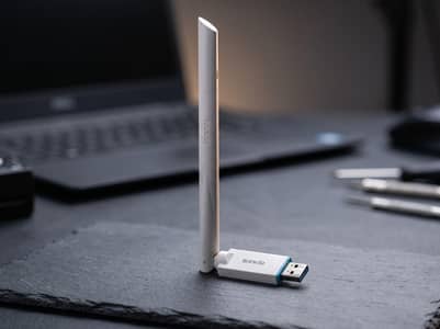 Tenda U6 300Mbps High Gain Wireless USB Wi-Fi Adapter with Antenna
