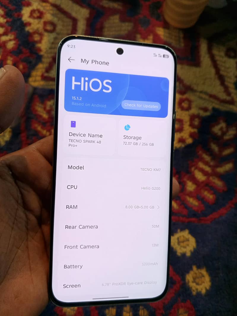 Tecno Spark 40 pro plus 3