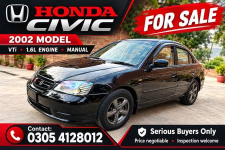 Honda Civic VTi  2002 80% geniune