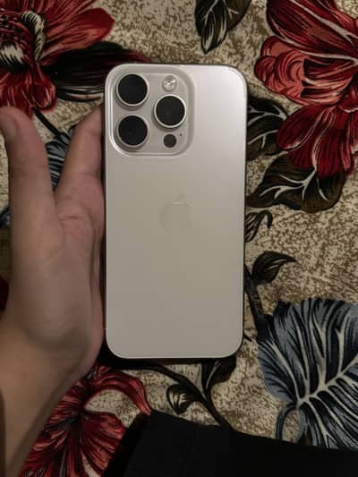 Apple iPhone 15 Pro jv 256 gb white color